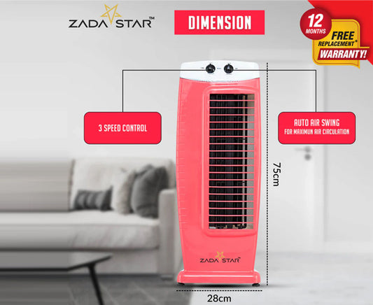 Stay Cool and Safe with the ZADASTAR ZS STYLISH Child Safe Tower Fan