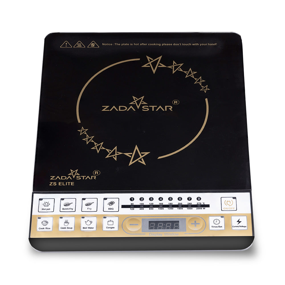 ZADASTAR ZS ELITE 2000 WATTS INDUCTION COOKTOP
