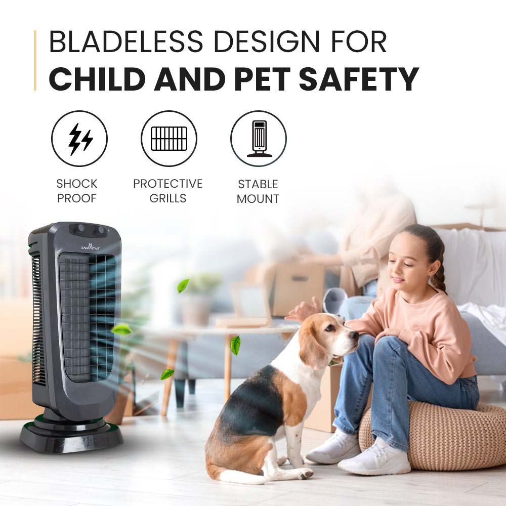 ZADASTAR ZS STYLISH CHILD SAFE TOWER FAN