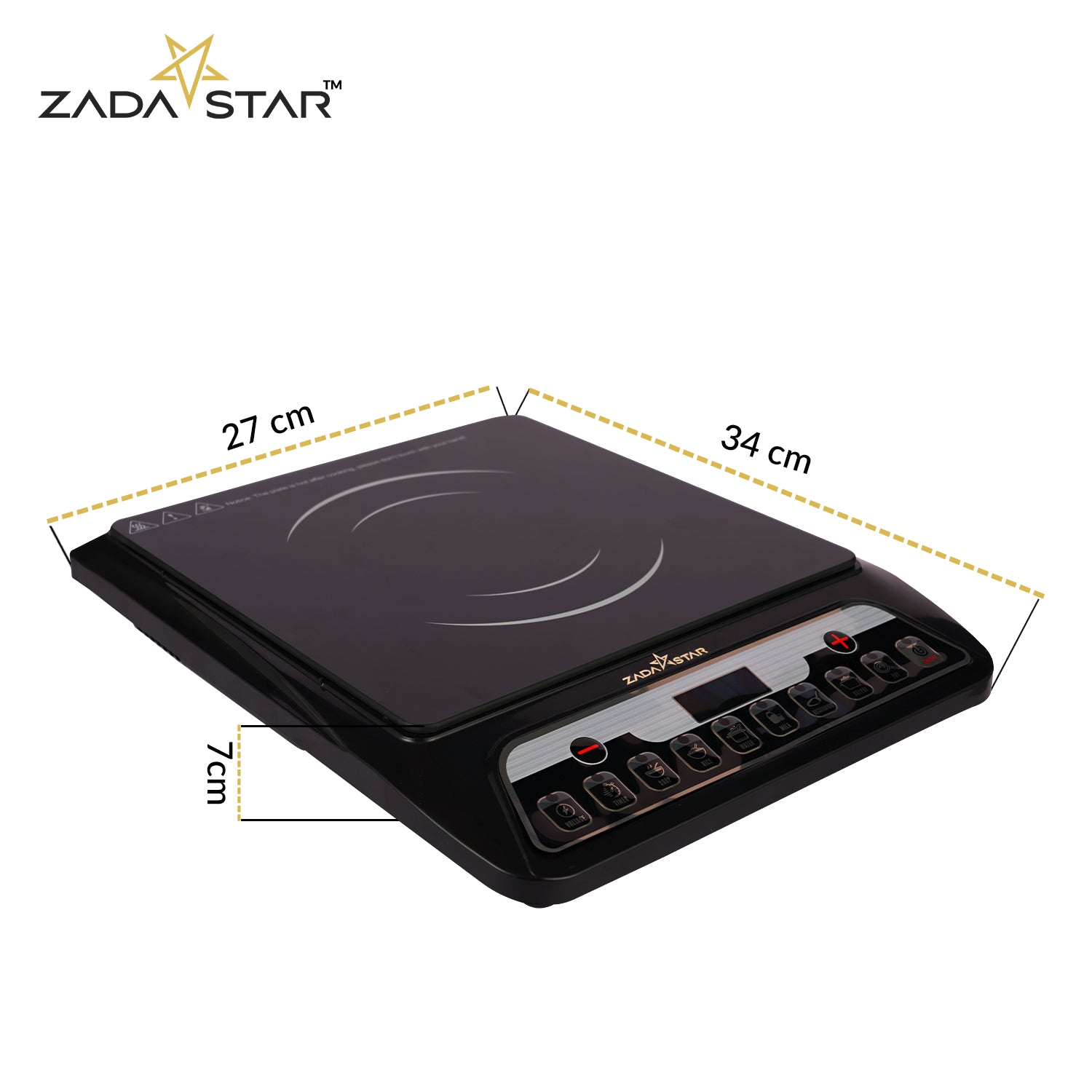 ZADASTAR ZS ELITE 2000 WATTS INDUCTION COOKTOP