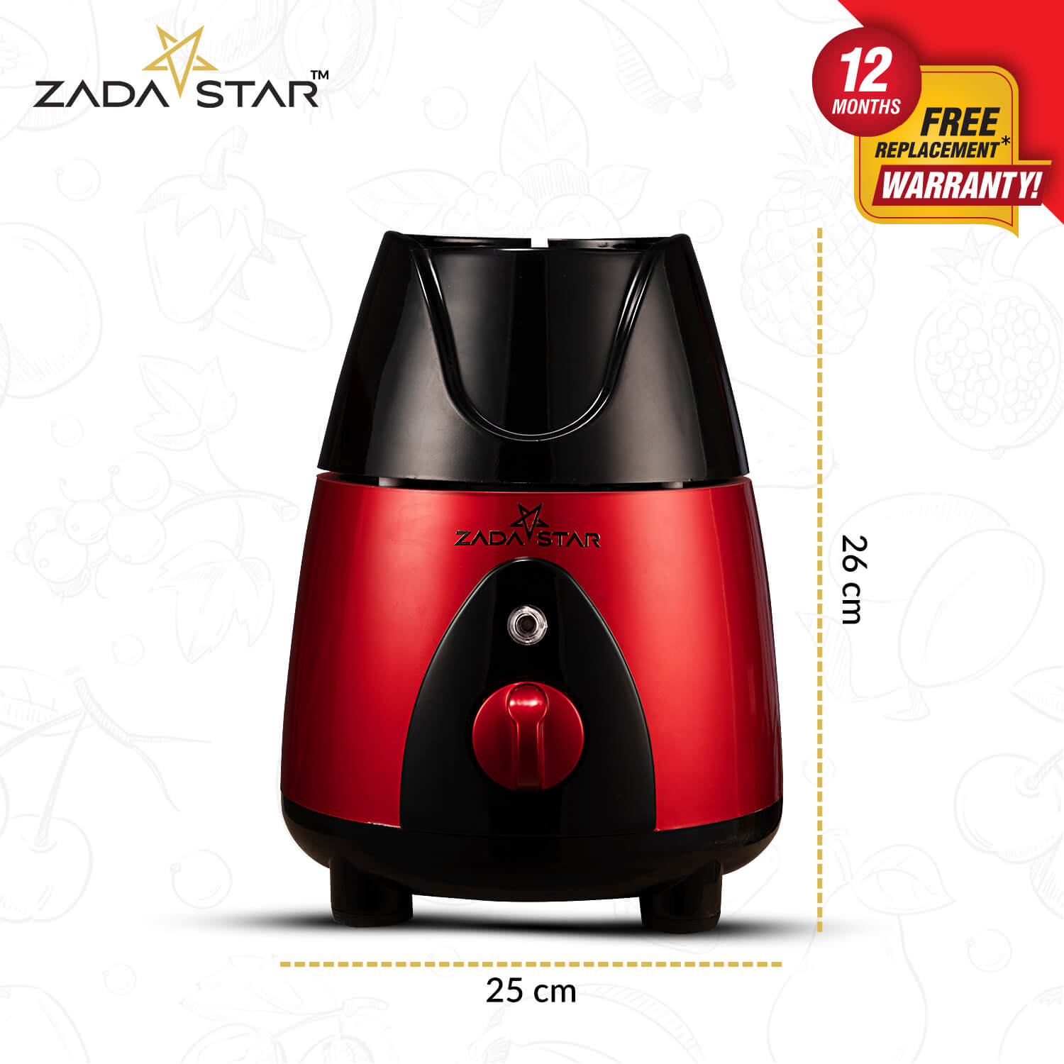 ZADASTAR ZS ELITE 750W MIXER GRINDER